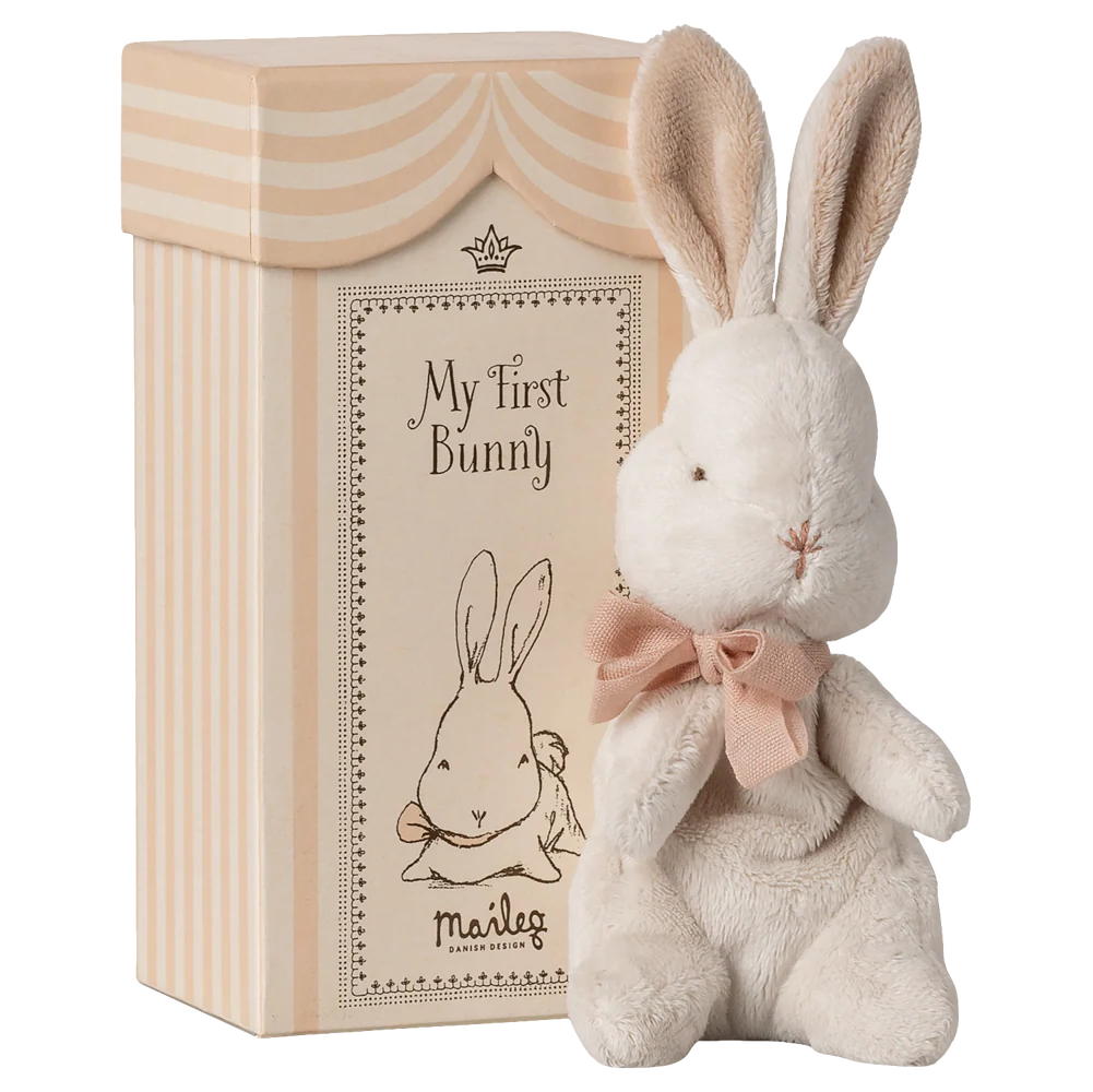 My First Pink Bunny in the Box by Maileg