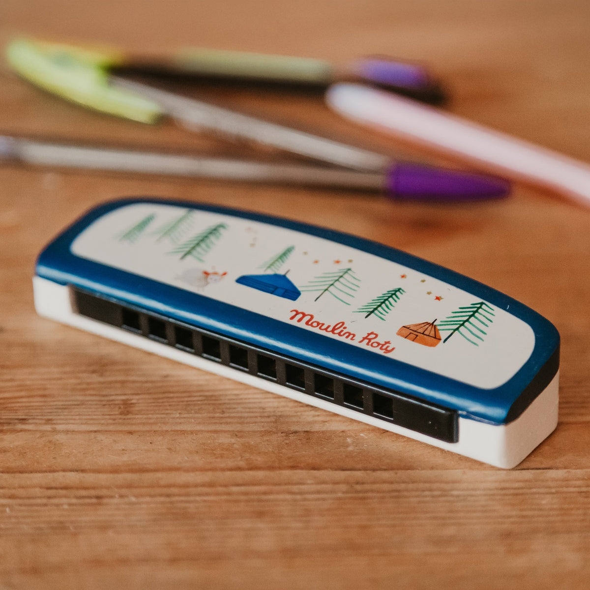 Colourful Kids Harmonica Toy