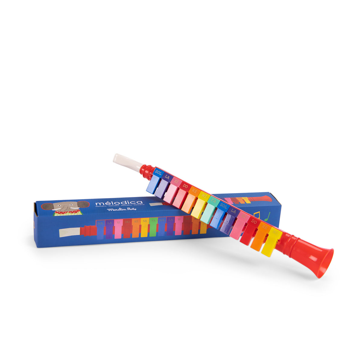 Clarinet Colourful Toy by Moulin Roty