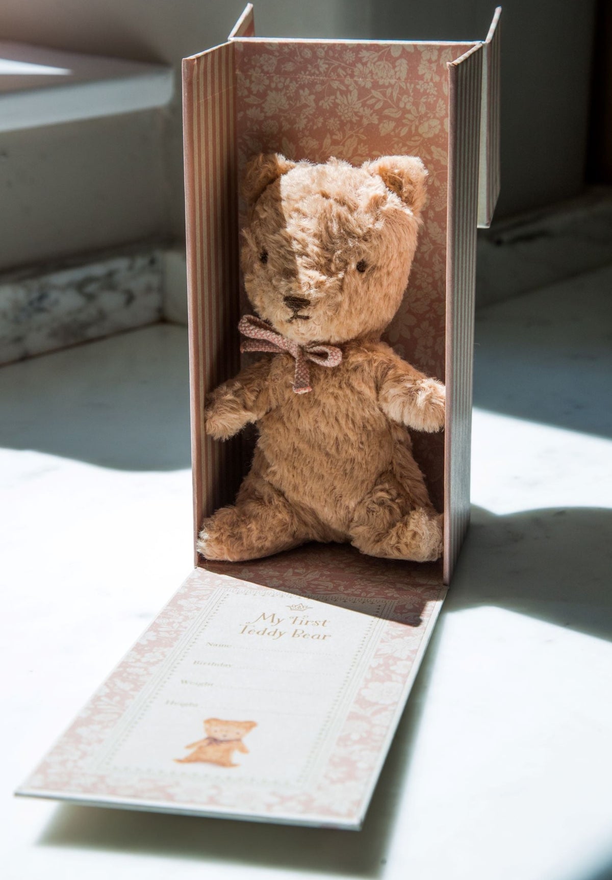 My First Teddy Pink in the Box by Maileg