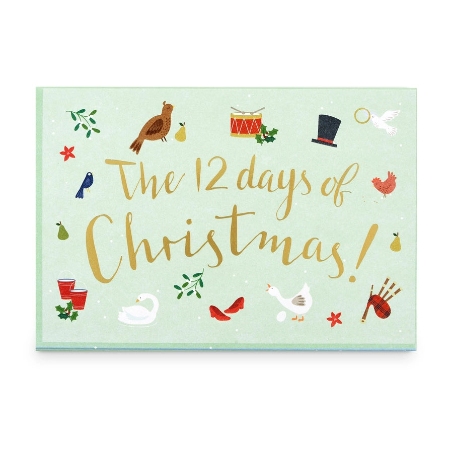 The 12 Days of Christmas Music Card