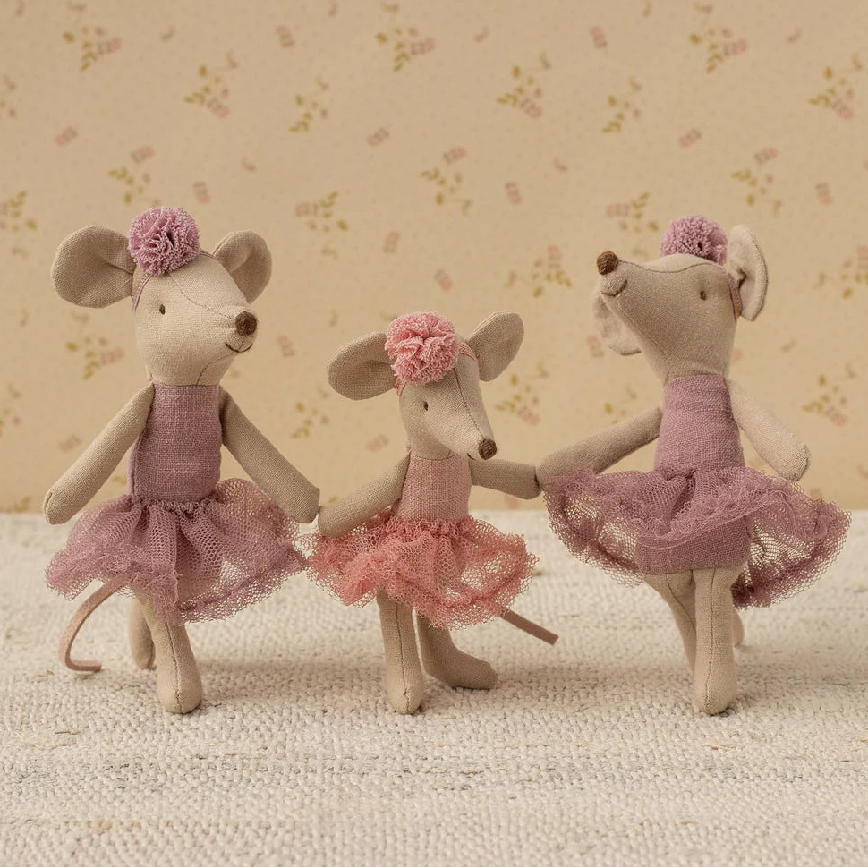 Ballerina Mouse Big Sister by Maileg
