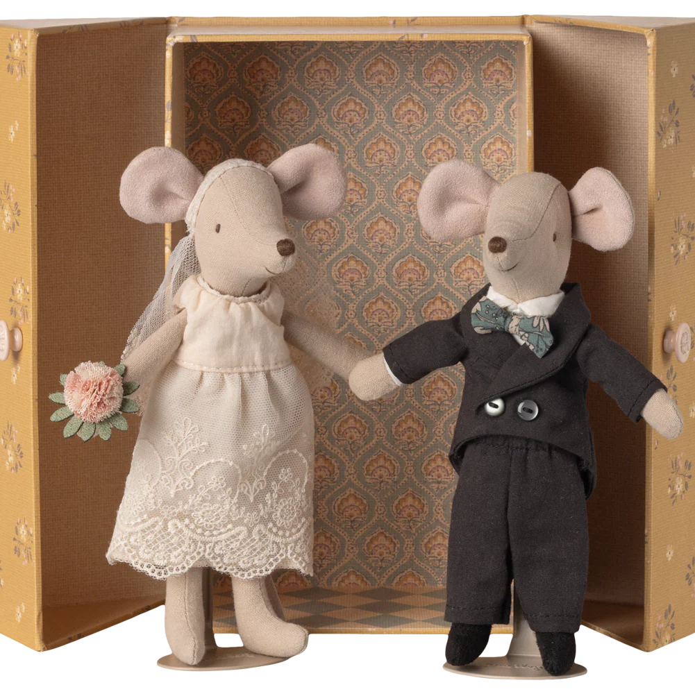 Bride and Groom Wedding Mice by Maileg