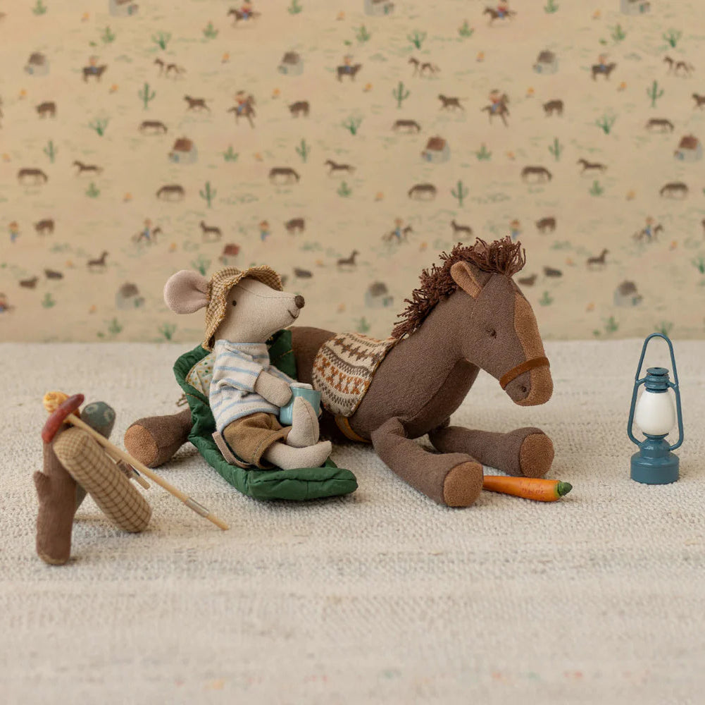 Cute Brown Pony by Maileg Small