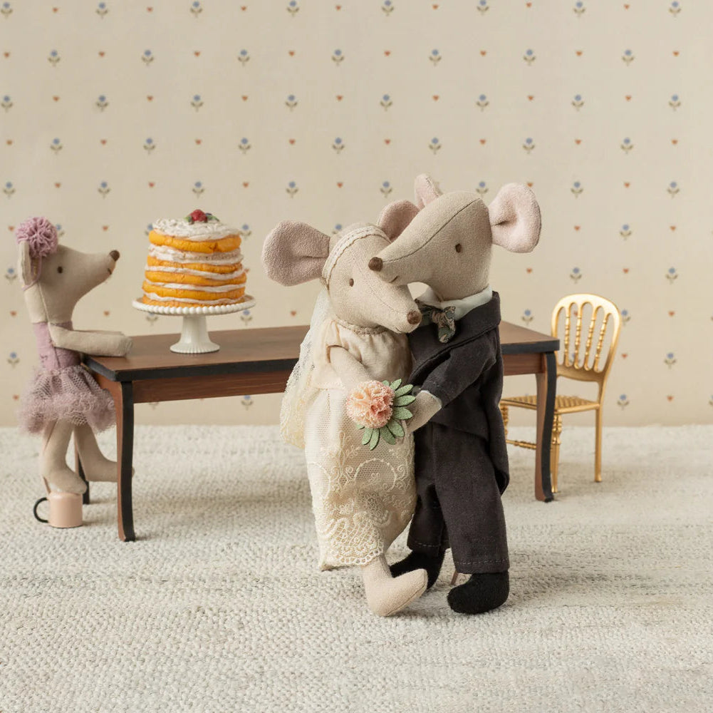Bride and Groom Wedding Mice by Maileg