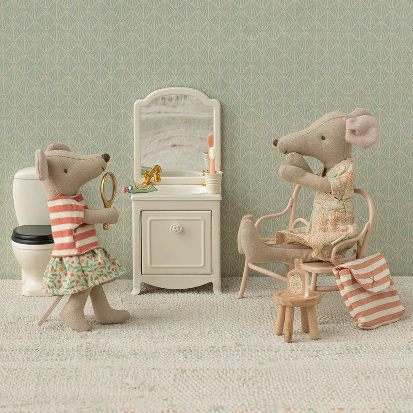 Big Sister Mouse On A Bicycle by Maileg