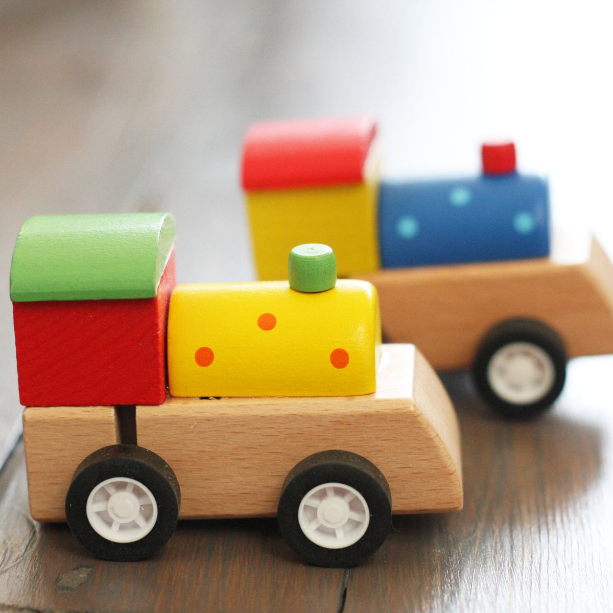 Train and Truck Toy Wind up