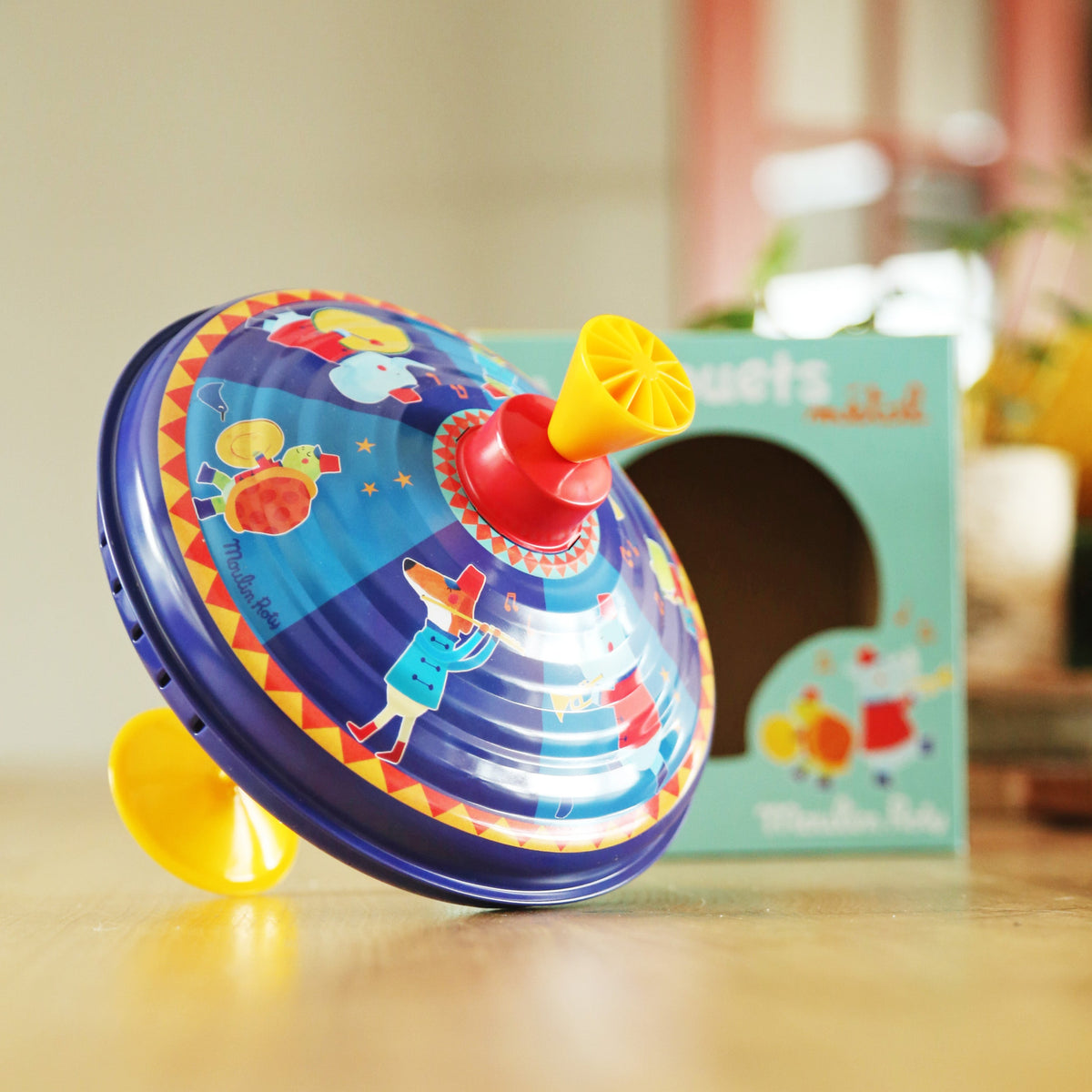 Large Animal Spinning Top