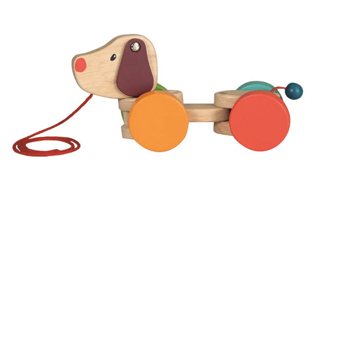 Pull-along Wooden Dog Toy
