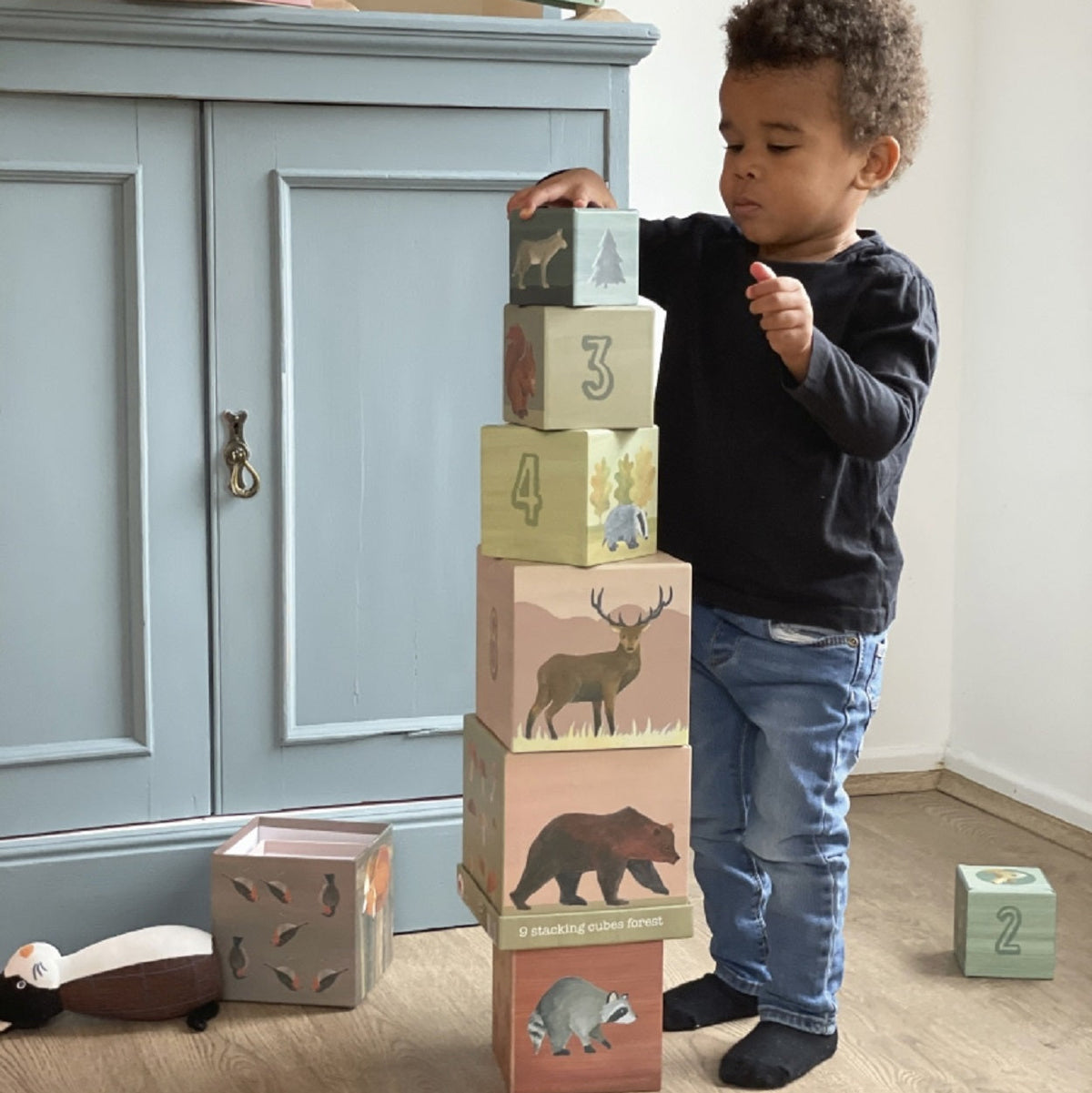 Forest Friends Building Blocks Toy