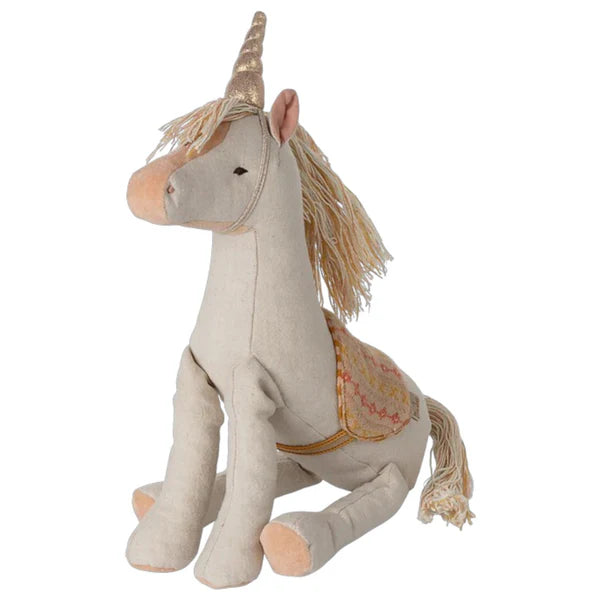 Unicorn Friend Plush Toy by Maileg