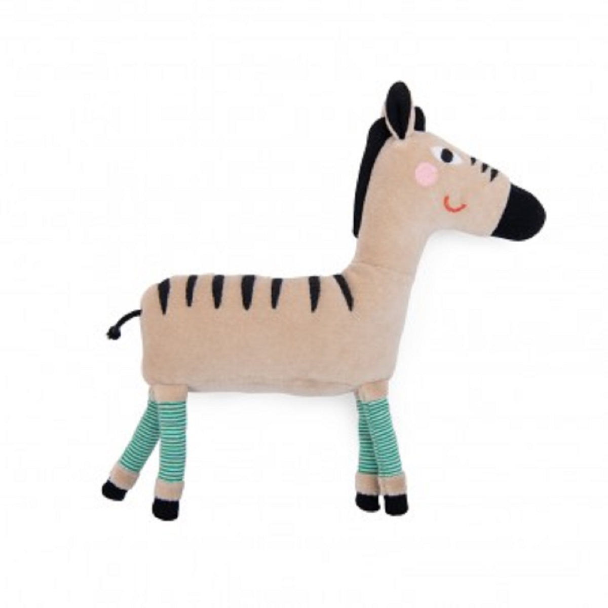 Stripy Pants Zebra Rattle Toy