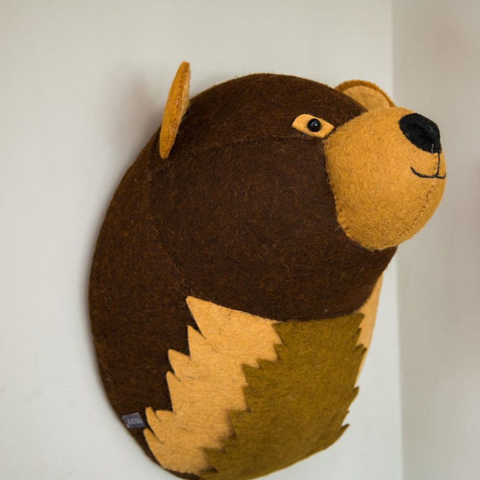 Grizzly Bear Wall Hanging