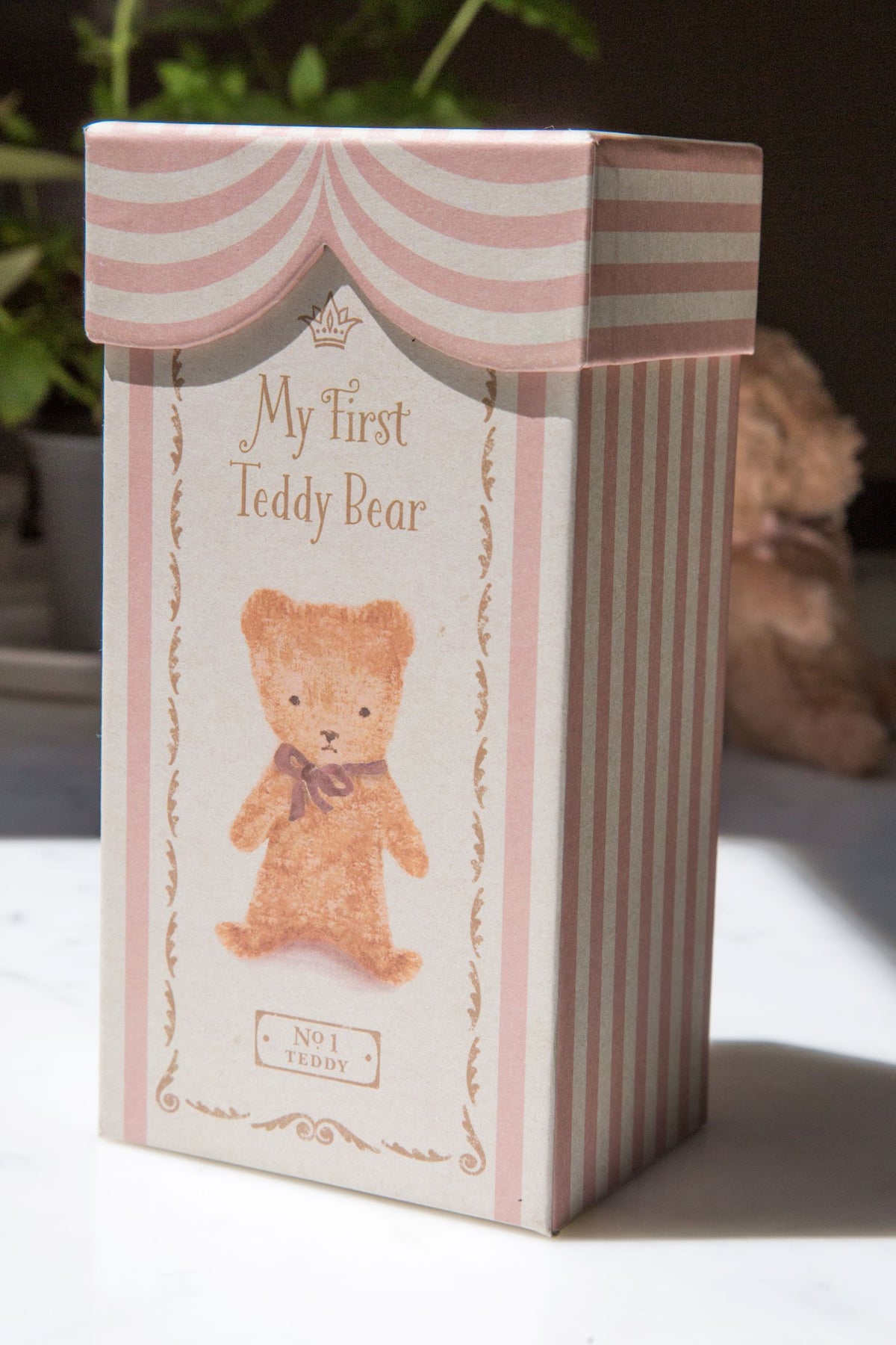 My First Teddy Pink in the Box by Maileg