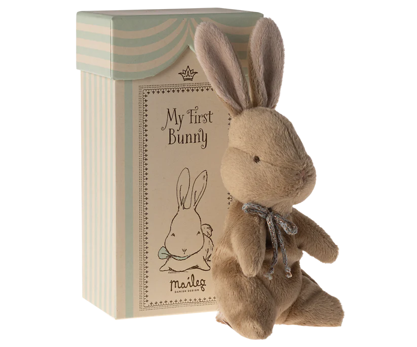 My First Bunny in the Box by Maileg Blue