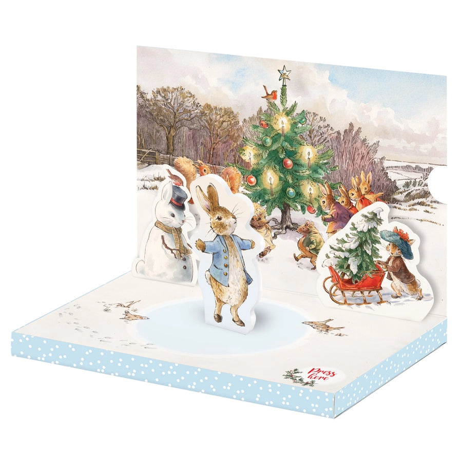 Dancing Peter Rabbit Music Card