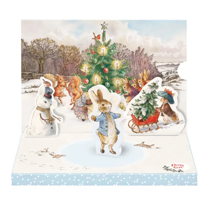 Dancing Peter Rabbit Music Card