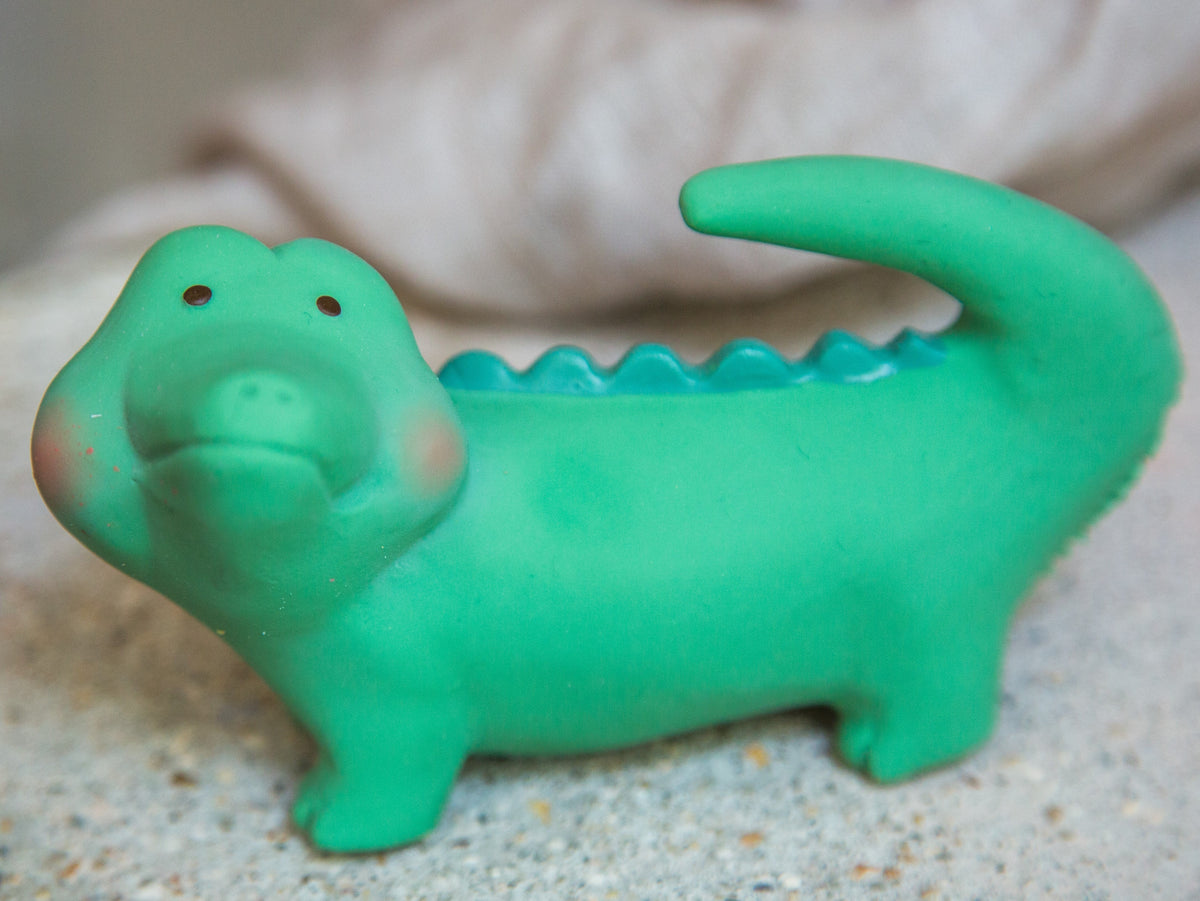 Little Baby Crocodile Teether Toy