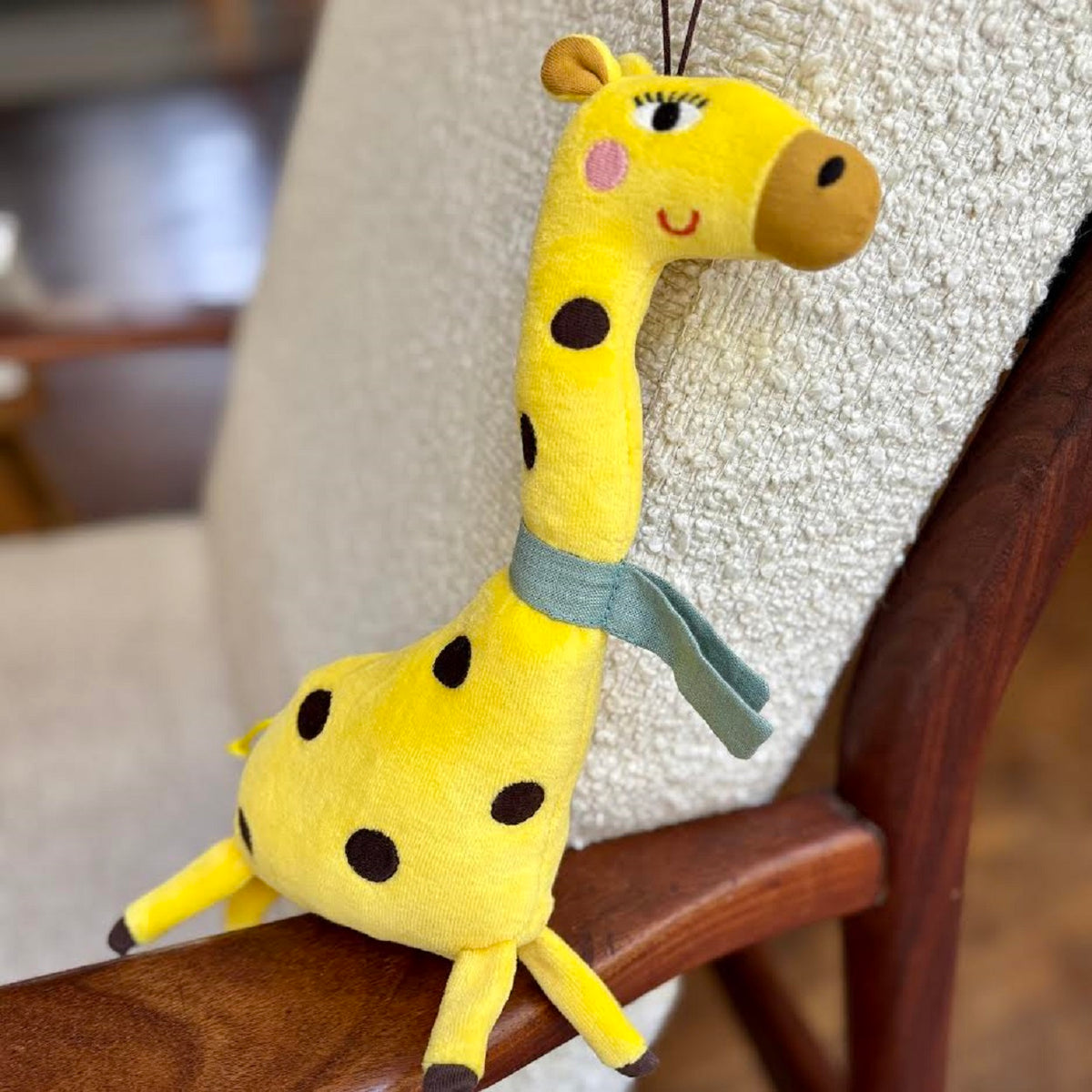 A Scarf For Giraffe Rattle Toy