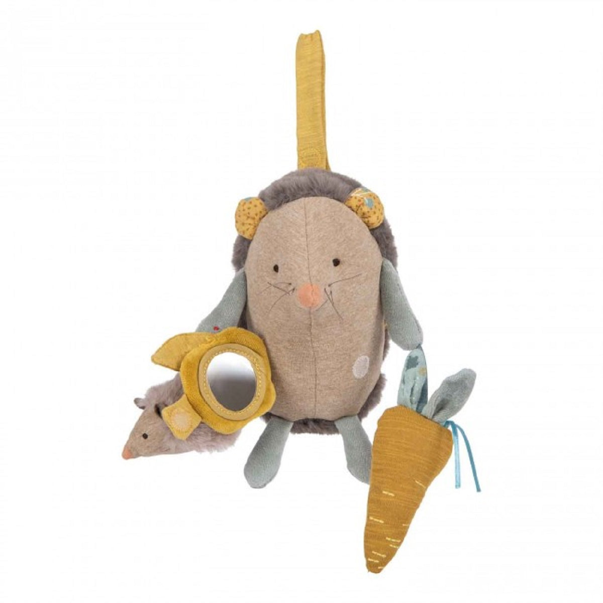 Mummy And Baby Hedgehog Activity Toy