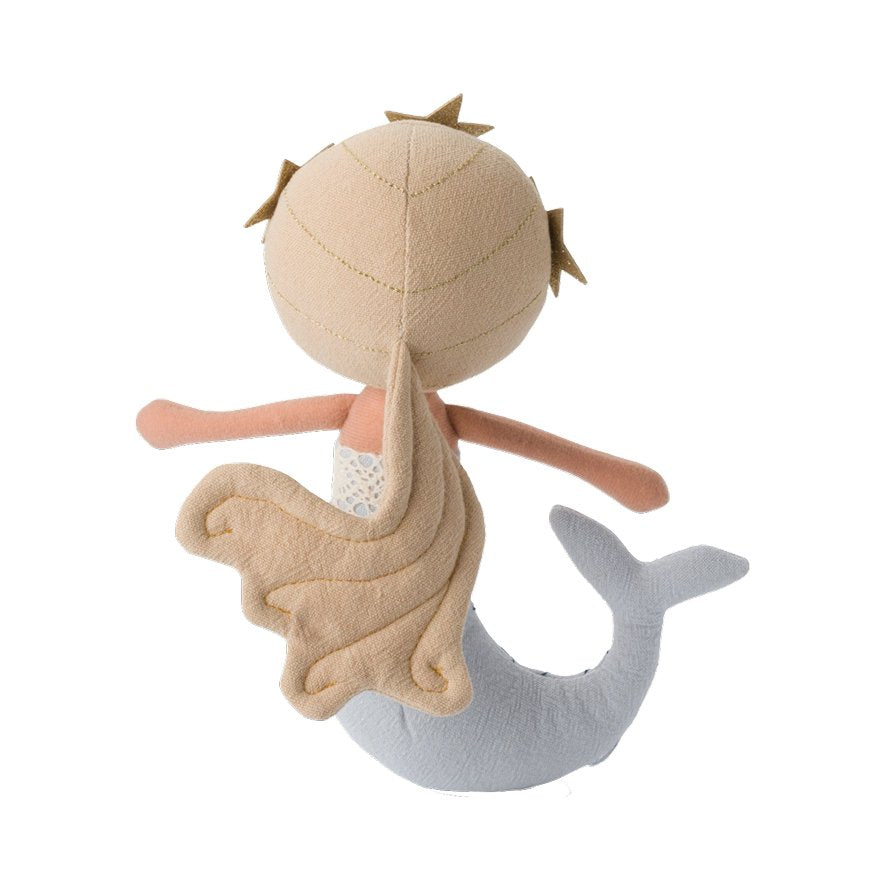 Soft Mermaid Pearl Rag Doll