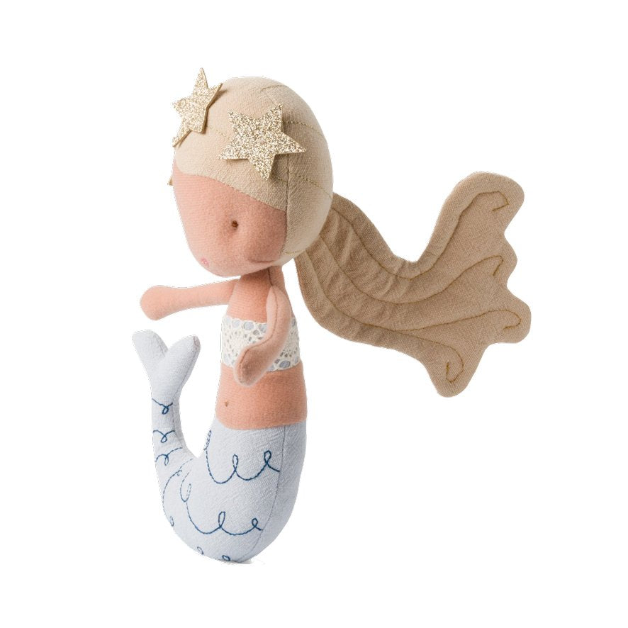 Soft Mermaid Pearl Rag Doll