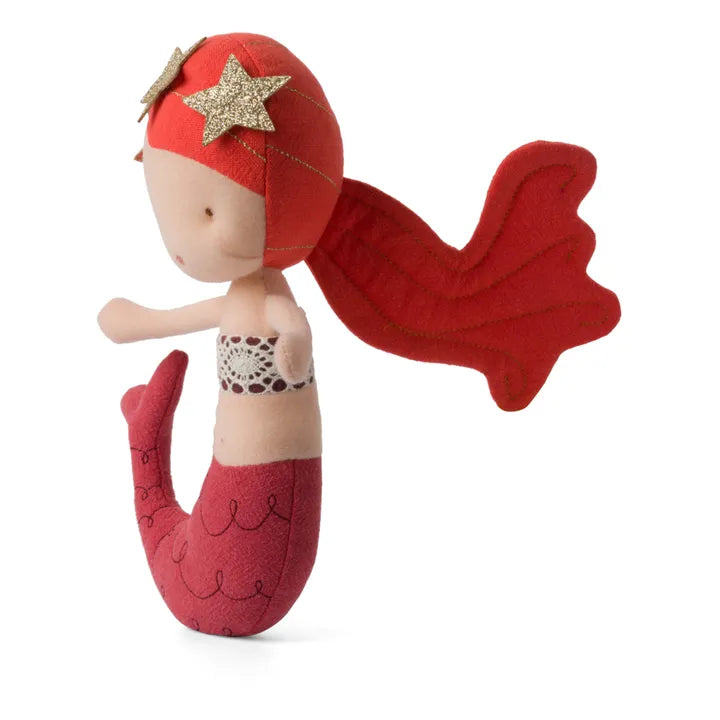 Soft Mermaid Pearl Rag Doll