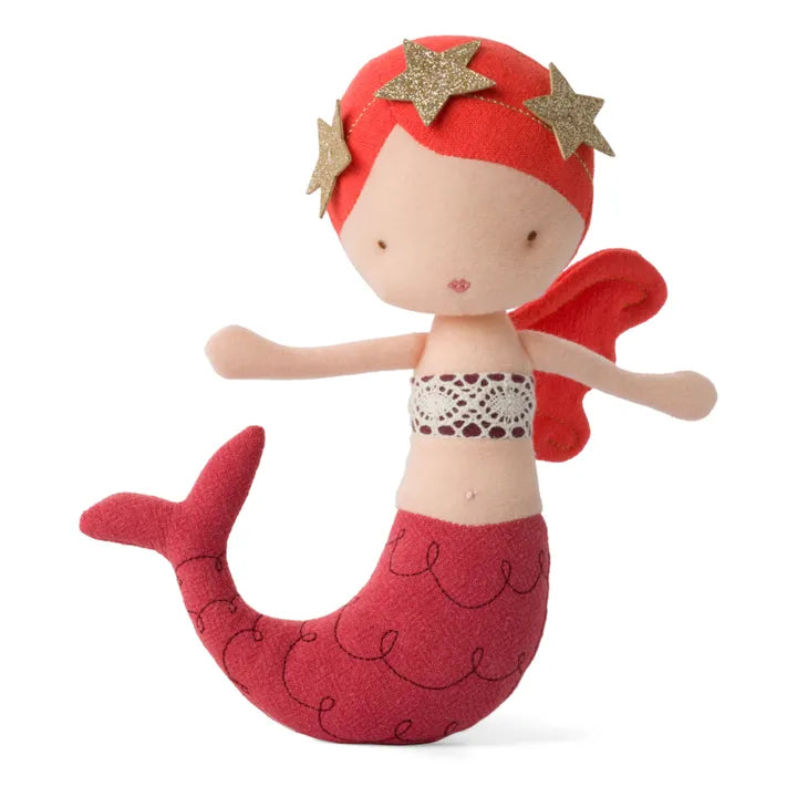 Soft Mermaid Pearl Rag Doll