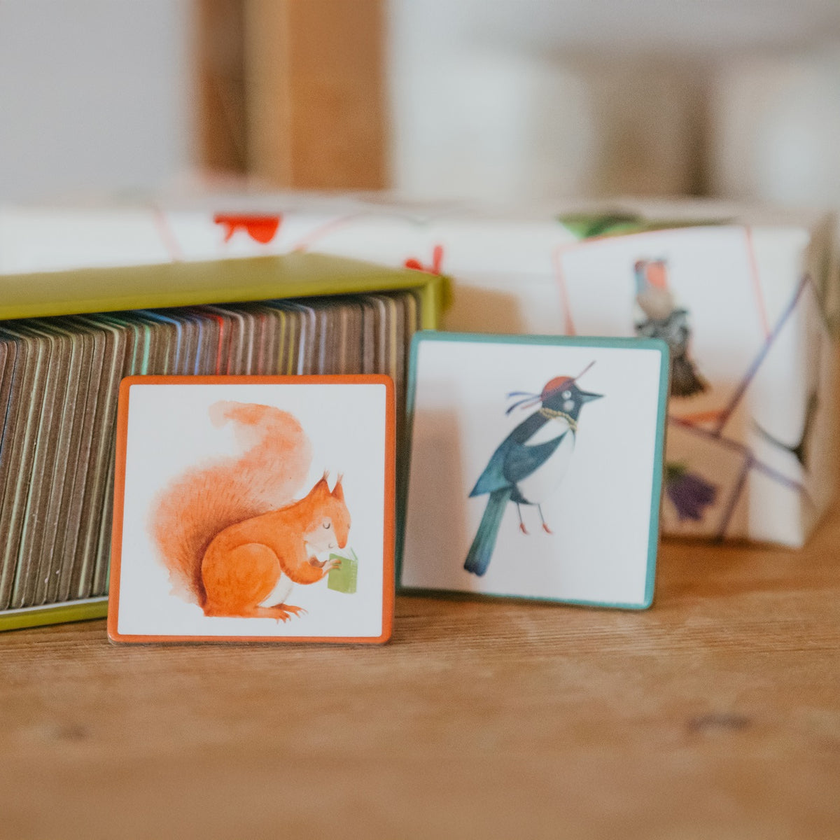 Match the Beasts Nature Memory Game by Moulin Roty