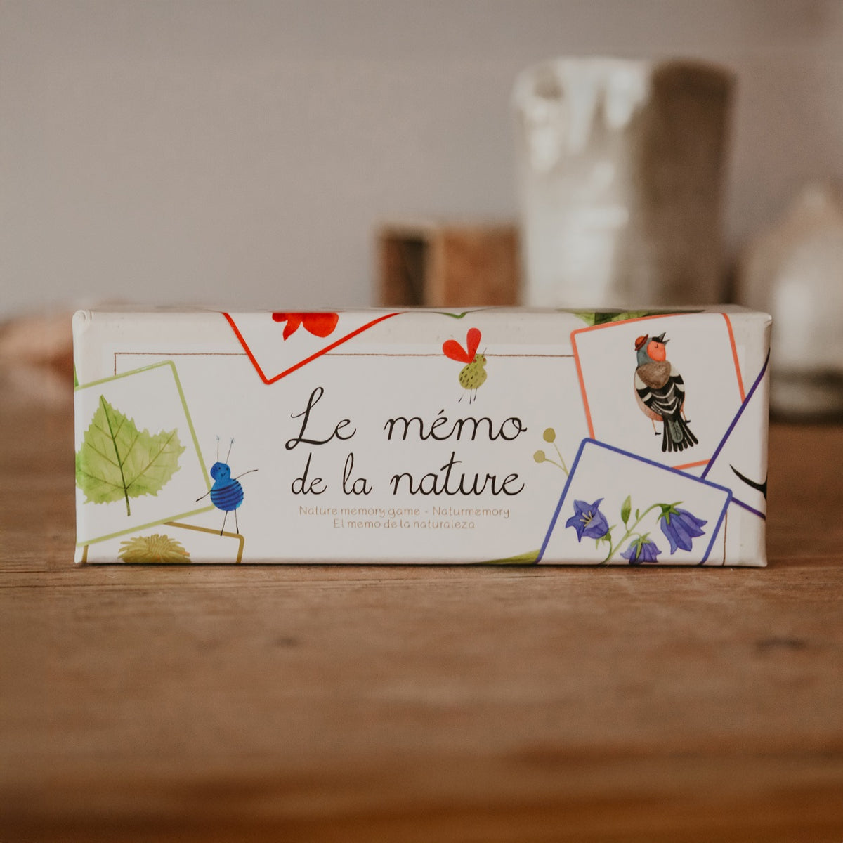 Match the Beasts Nature Memory Game by Moulin Roty