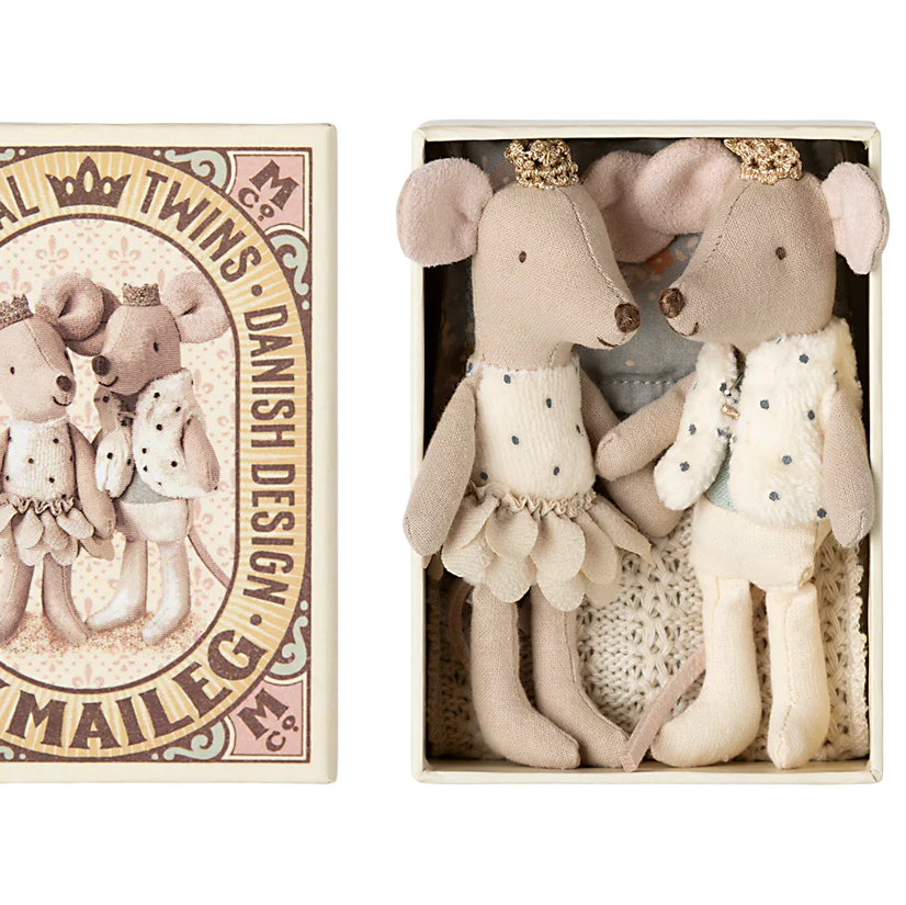 Royal Twins Little Sister and Brother in Matchbox