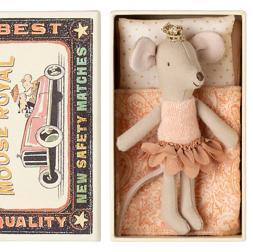 Little Sister Mouse Princess in the Matchbox