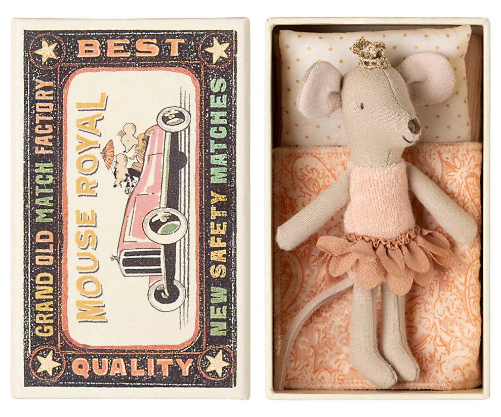 Little Sister Mouse Princess in the Matchbox