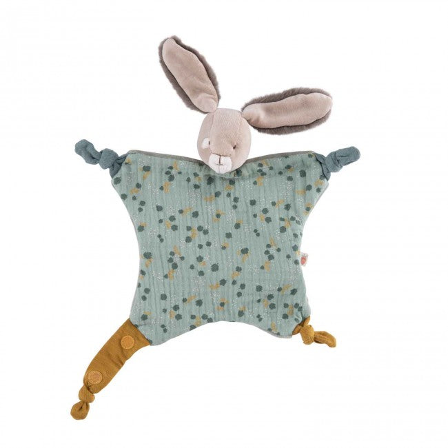 Bunny Soother Blankie Toy by Moulin Roty