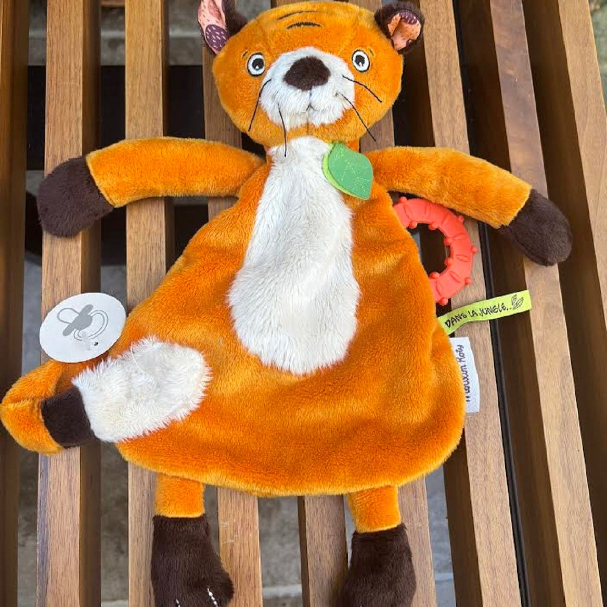 Tiger Who Came To Tea Teething Toy