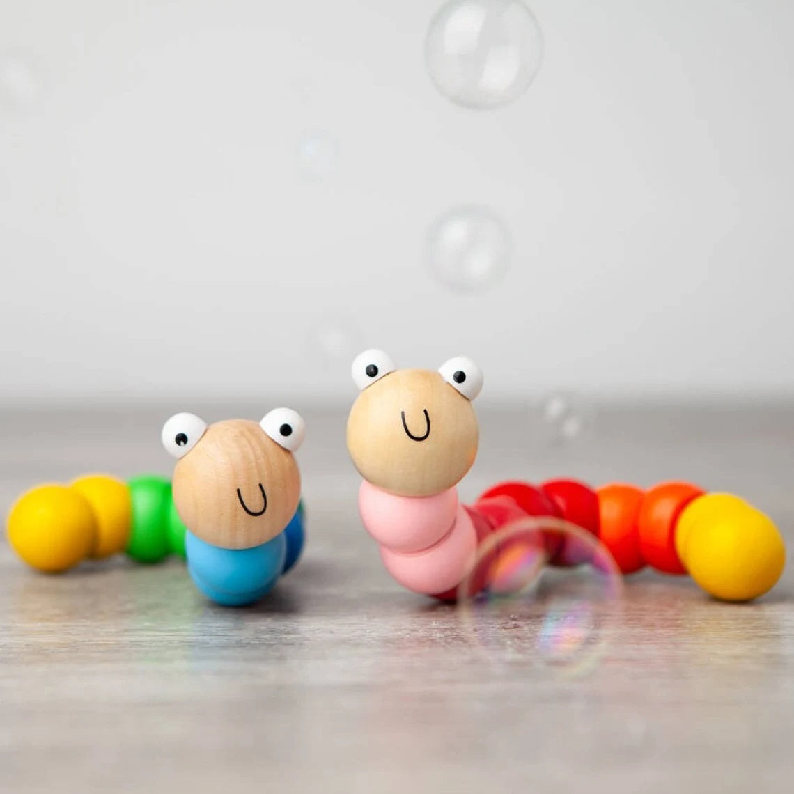 Wiggly Worm Wooden Toy