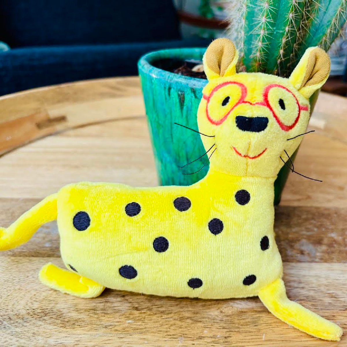 Once Upon A Leopard Rattle Toy