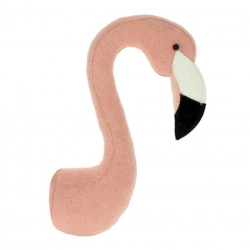 Flamingo Head Wall Decoration Mini - Loula and Deer