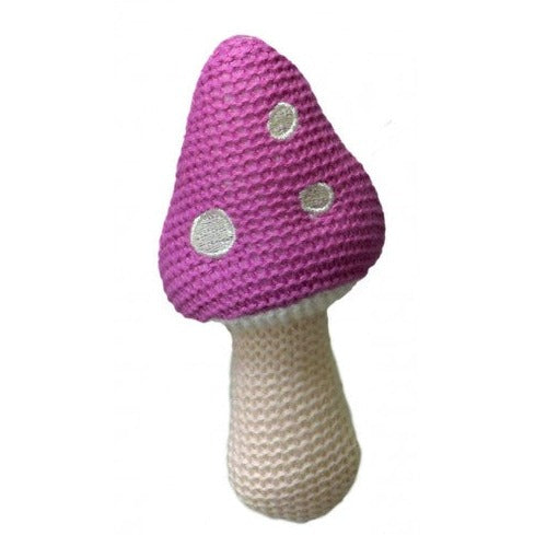 Pink Mushroom Rattle