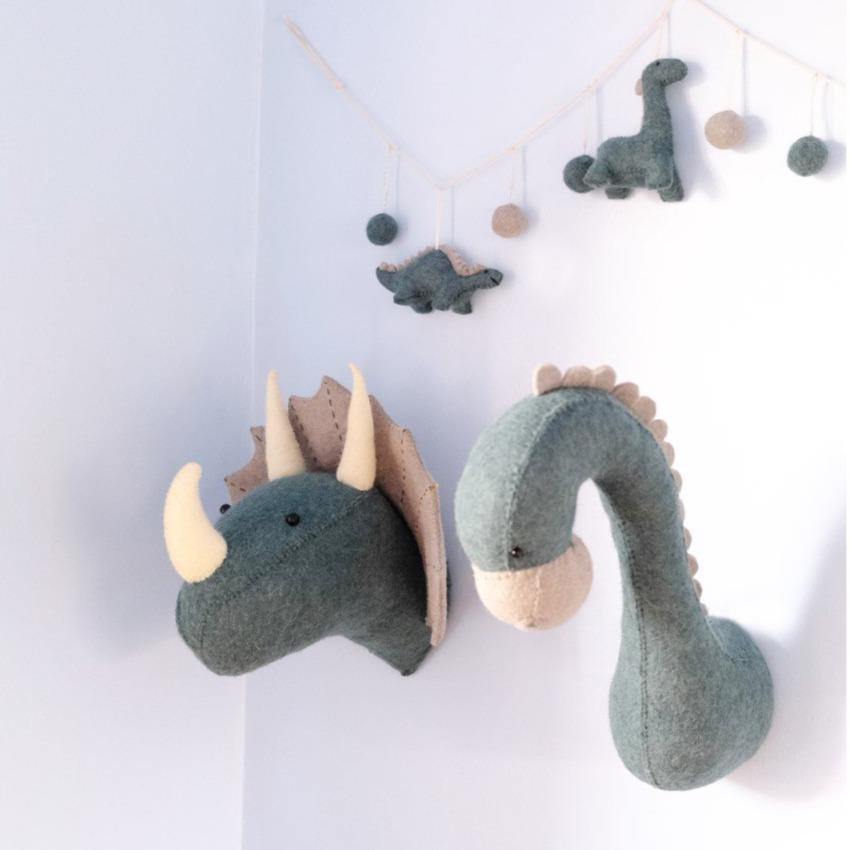 Triceratops Head Mini - Loula and Deer
