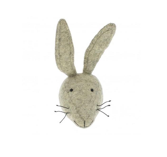 Hare Head Wall Decoration (mini) - Loula and Deer