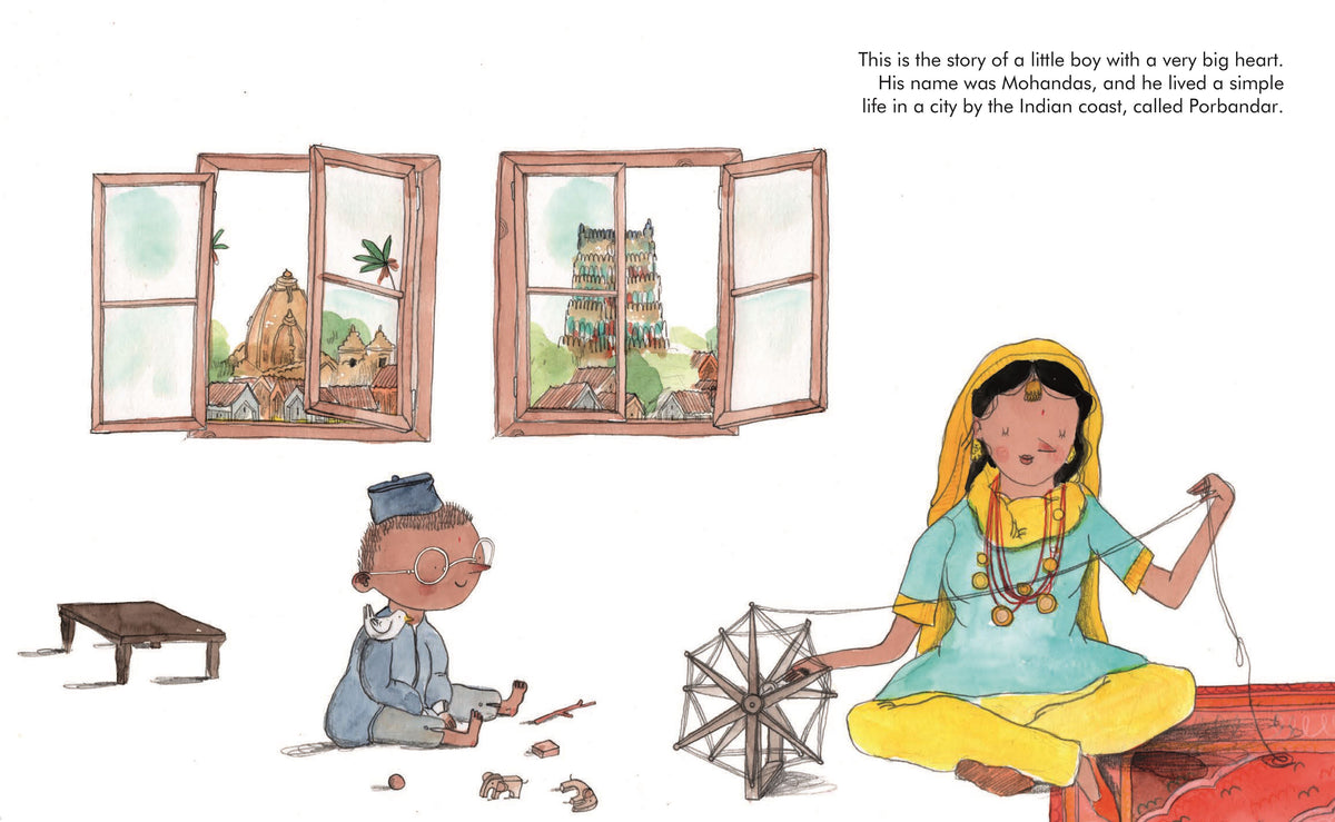 Children&#39;s Book Mahatma Gandhi