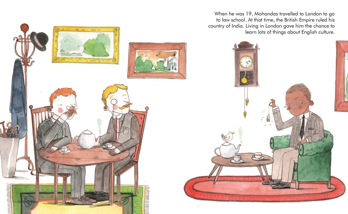 Children&#39;s Book Mahatma Gandhi