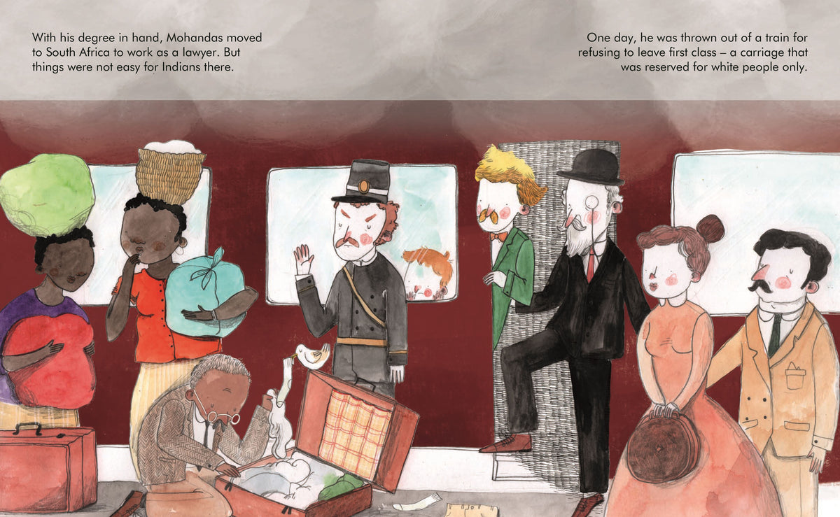 Children&#39;s Book Mahatma Gandhi