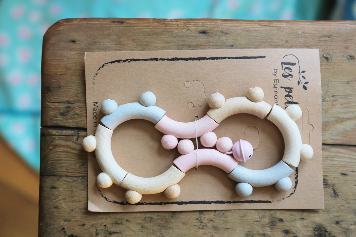 Wooden Baby Rattles - Loula and Deer