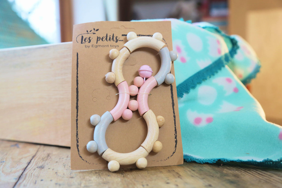 Wooden Baby Rattles - Loula and Deer