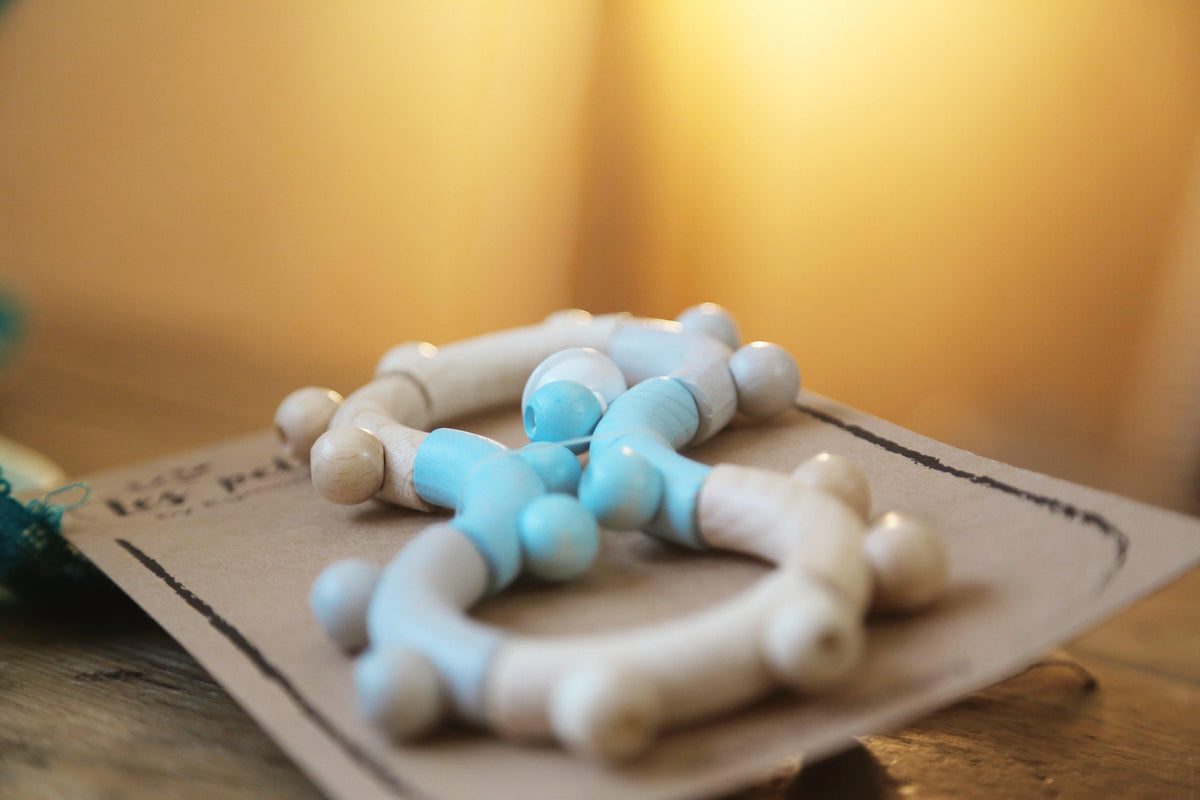 Wooden Baby Rattles - Loula and Deer