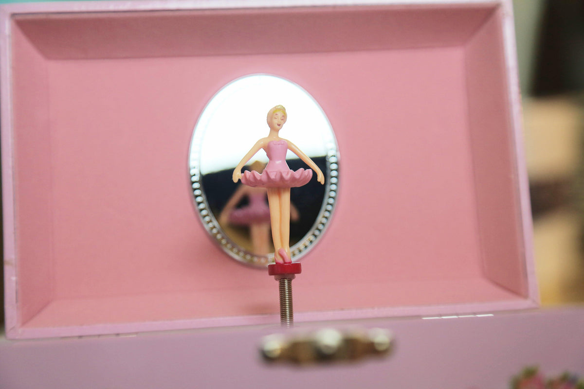 Pink Ballerina Music Jewellery Box - Loula and Deer