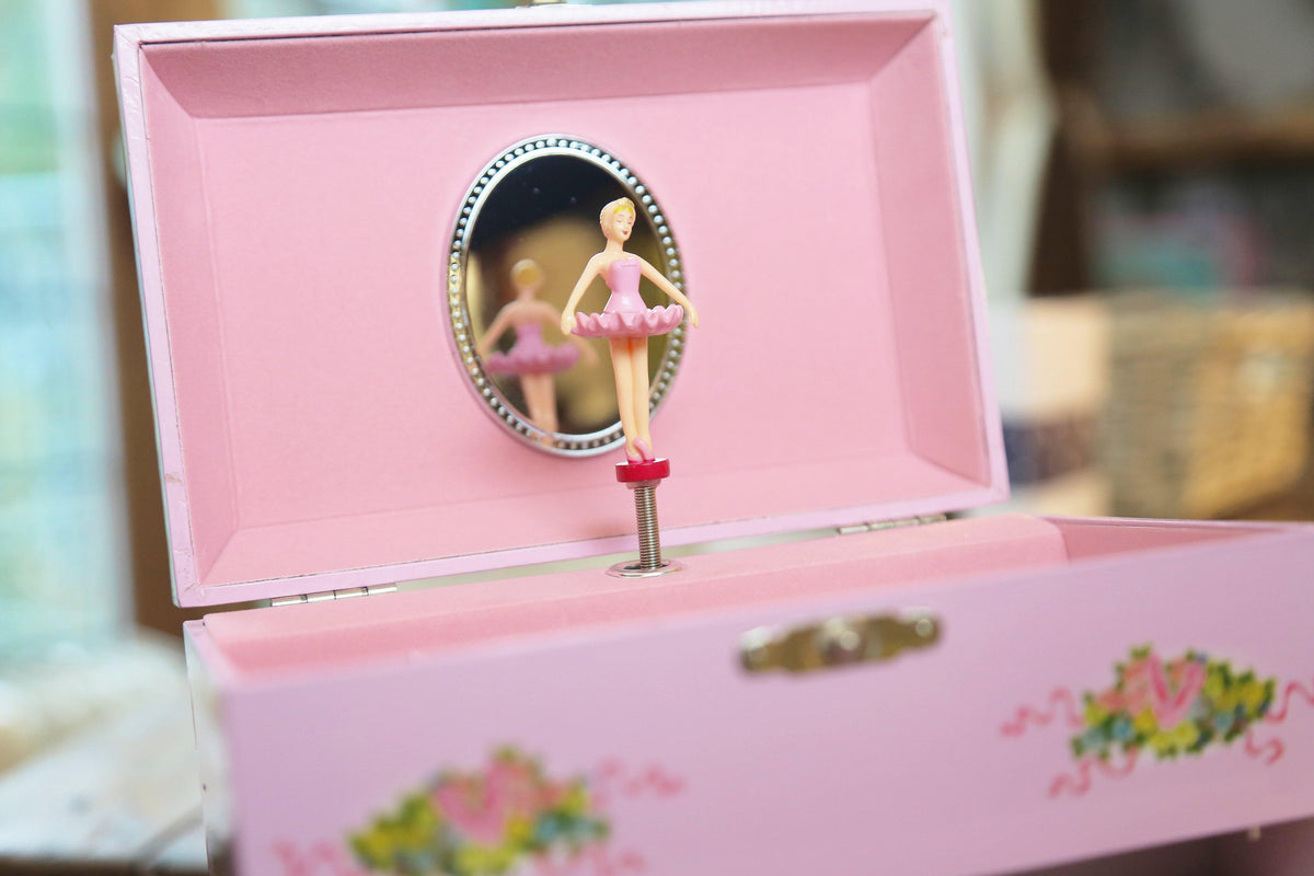 Pink Ballerina Music Jewellery Box - Loula and Deer