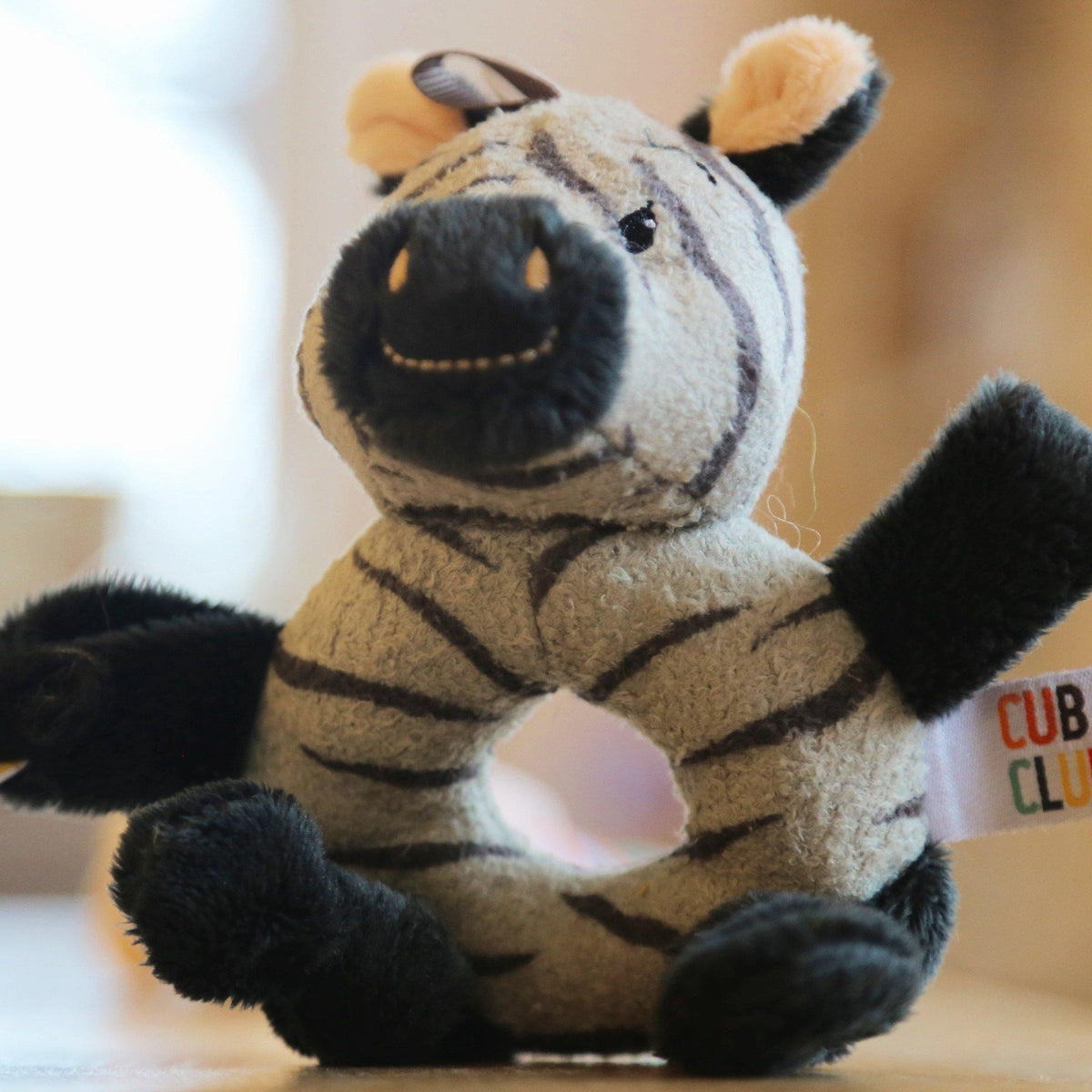 Ziko the Zebra Rattle Toy Grabber - Loula and Deer